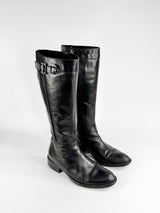Aquatalia Black Riding Boots - EU39.5