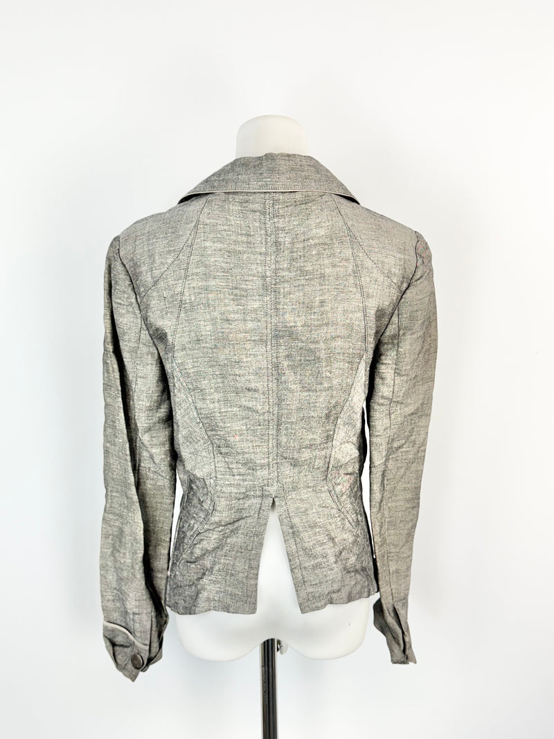 Nicholson Linen & Cotton Blend Light Blazer - AU10