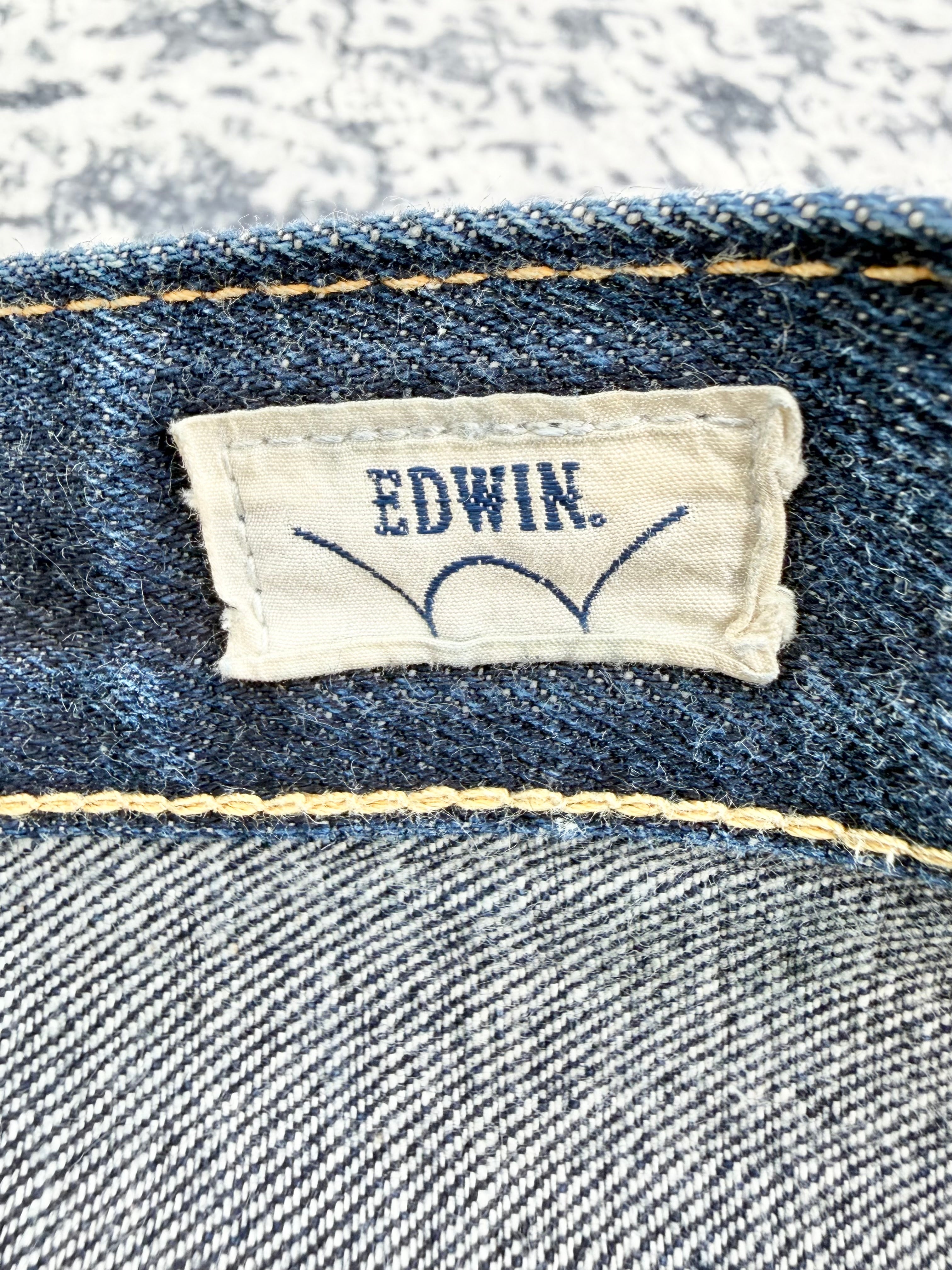 Edwin Dark Blue Denim Jeans - 36