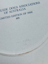 Wedgwood Royal Guide Dogs of Australia Commemorative Jasperware Plate