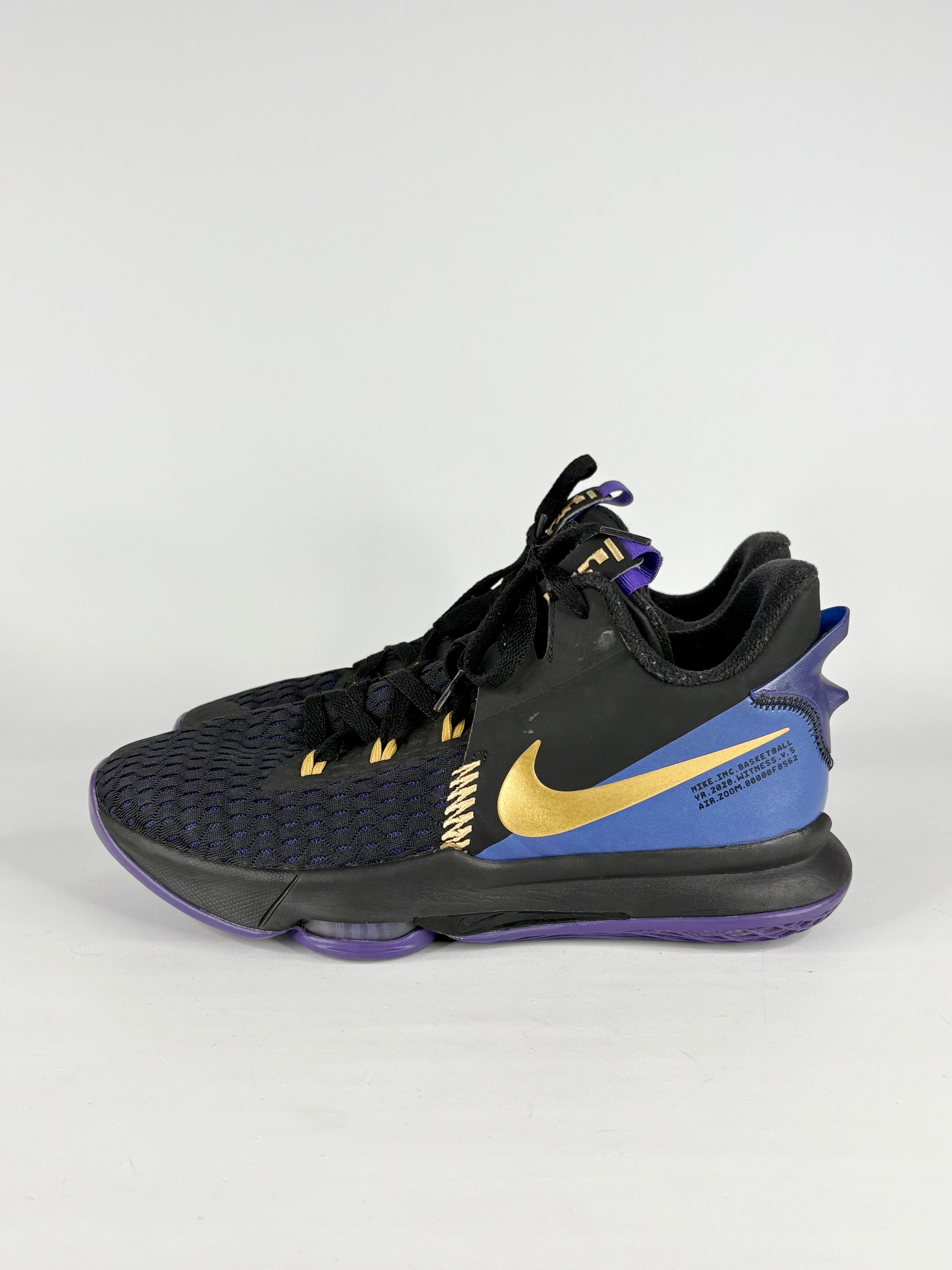 Nike LeBron 'Lakers' Witness 5 Basketball Sneakers - EU46