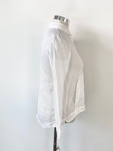 Transit Par Such White Linen Shirt - AU8/10