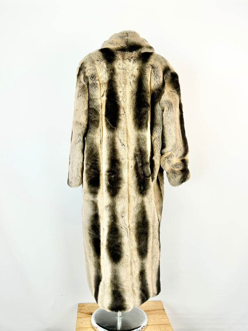 Art Fur Faux Fur Coat - AU10
