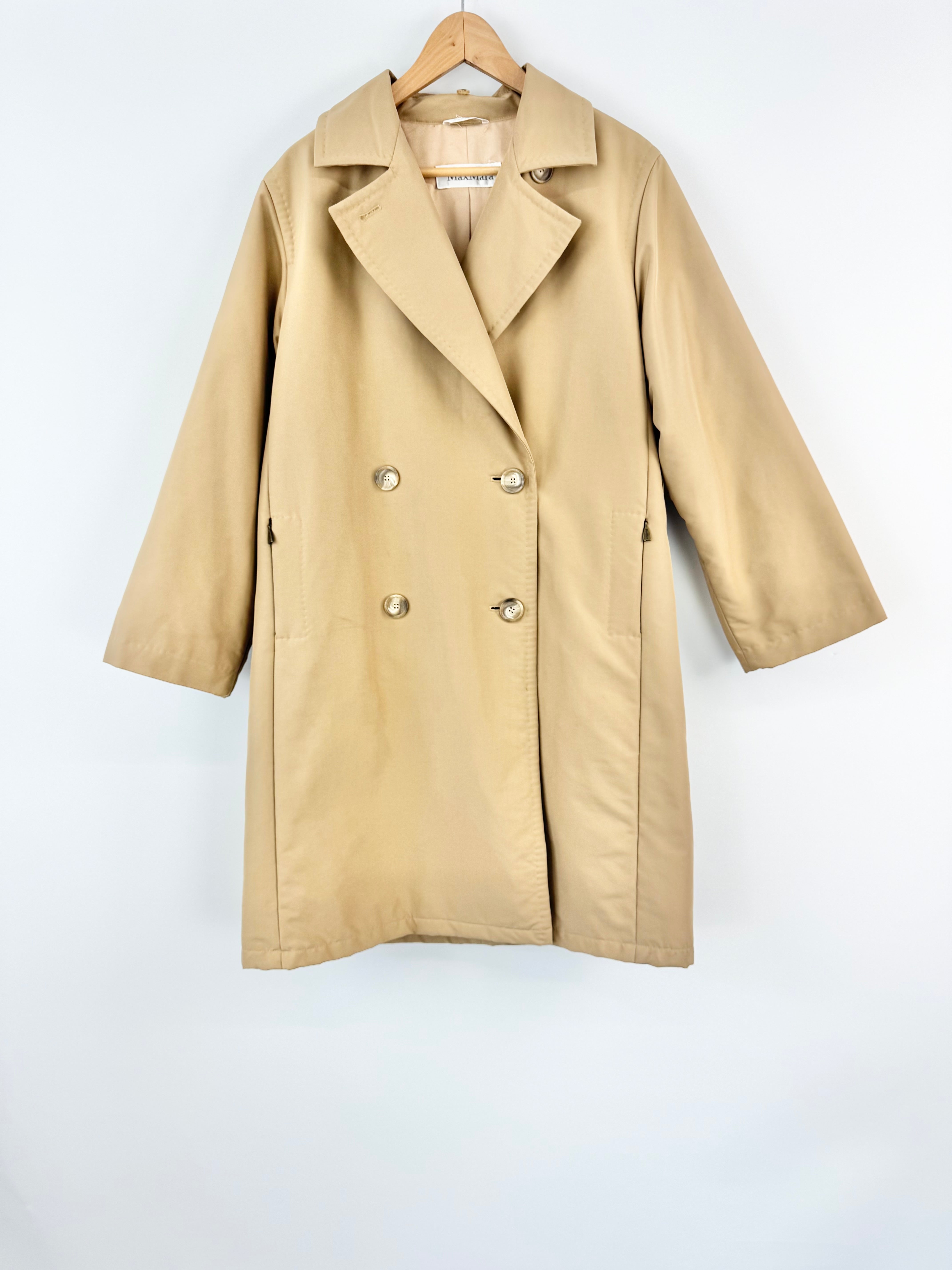 Max Mara Classic Trench-Style Coat 1 AU10