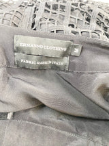 Ermanno Clothing Black Lace Skort - AU10