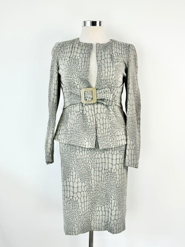 Armani Collezioni Grey Duotone Suit - AU12