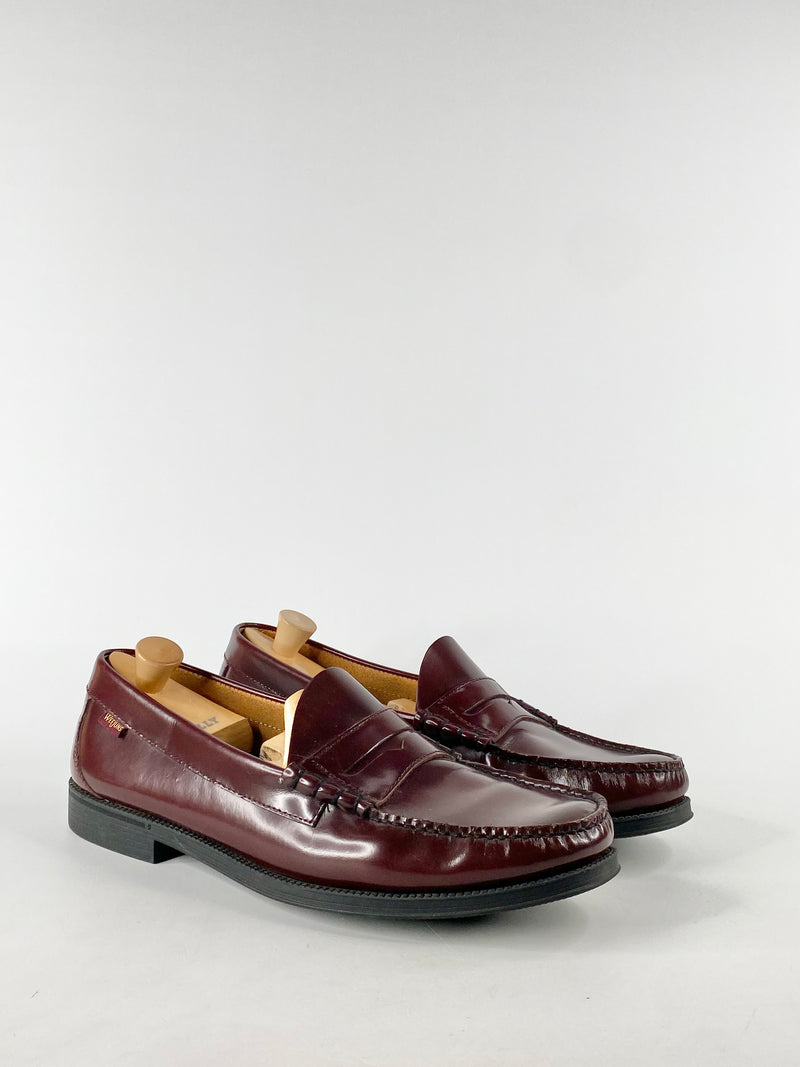 Weejuns Burgundy Penny Loafers - EU46