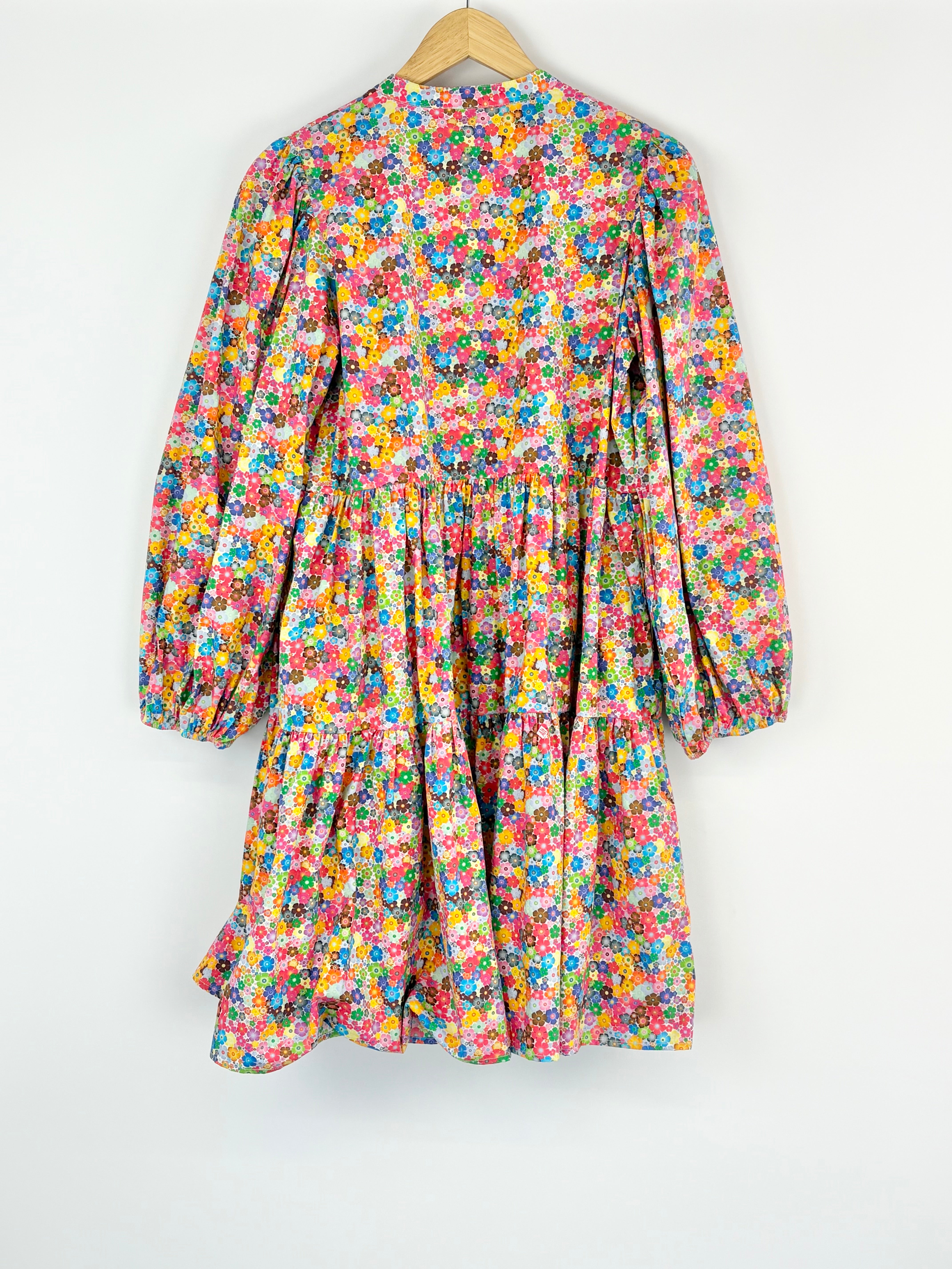 Leona Edmiston Multicolour Flower Pop 'Theodore' Dress - AU10
