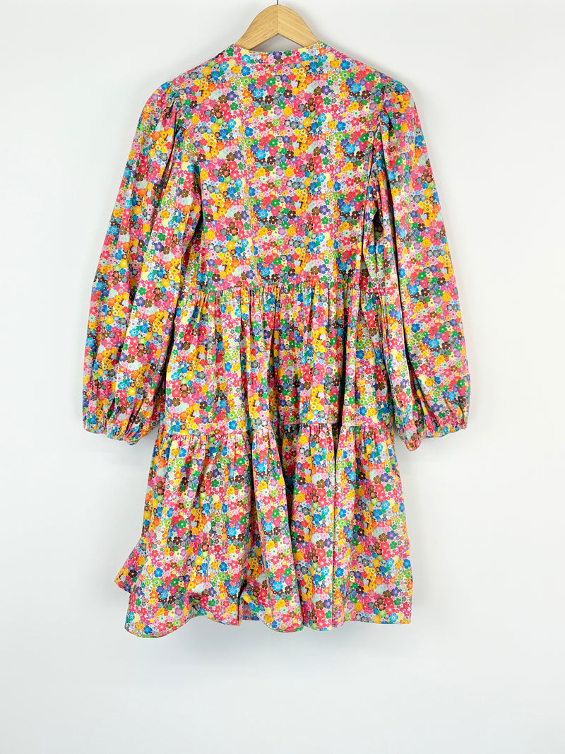 Leona Edmiston Multicolour Flower Pop 'Theodore' Dress - AU10