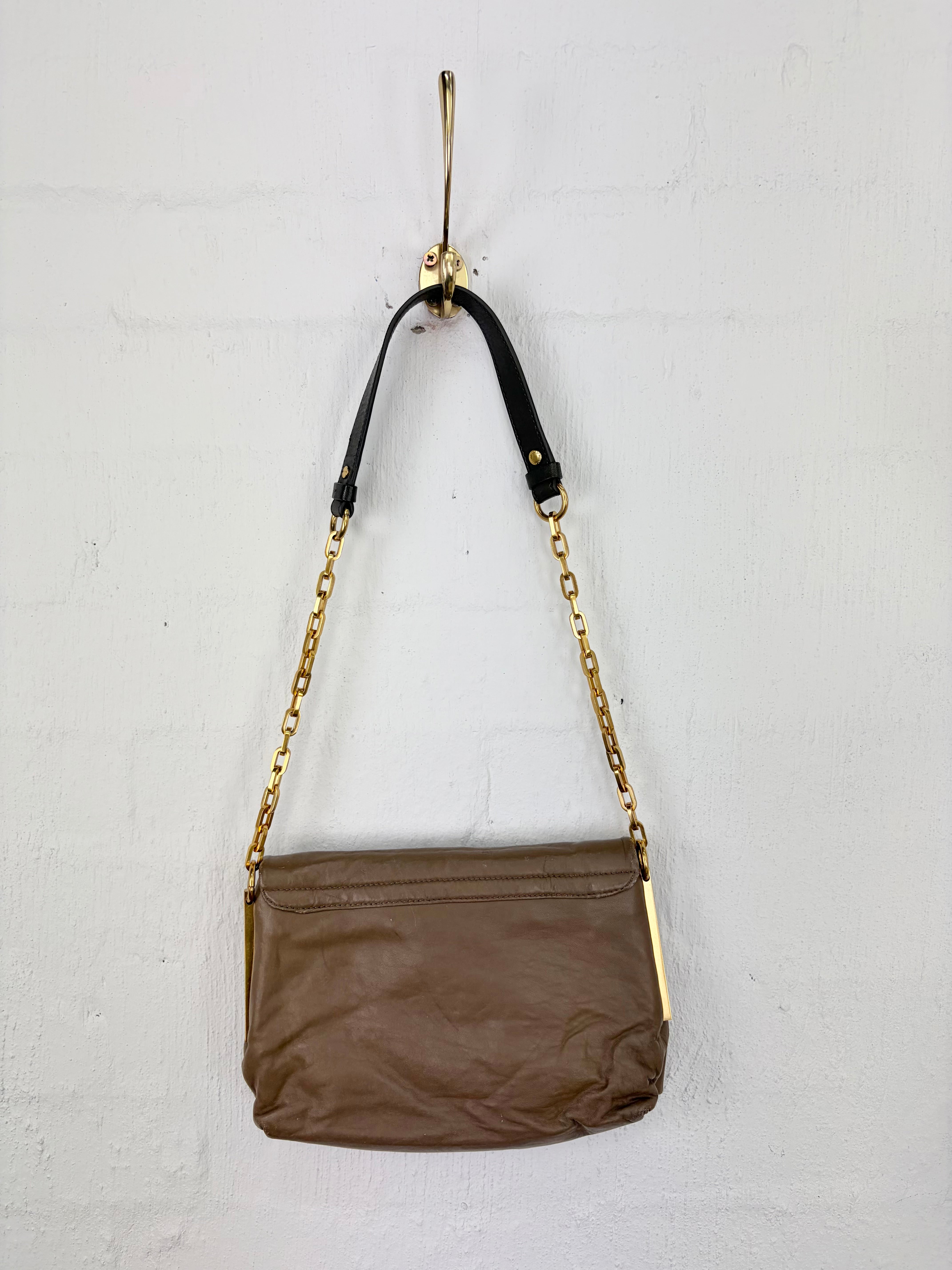 Marc by Marc Jacobs Taupe Shoulder Bag