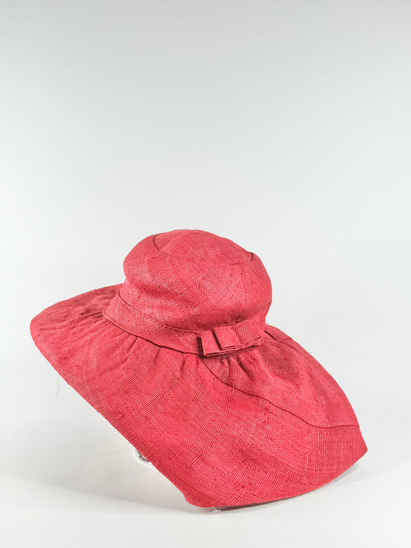 Crimson Floppy Sunhat