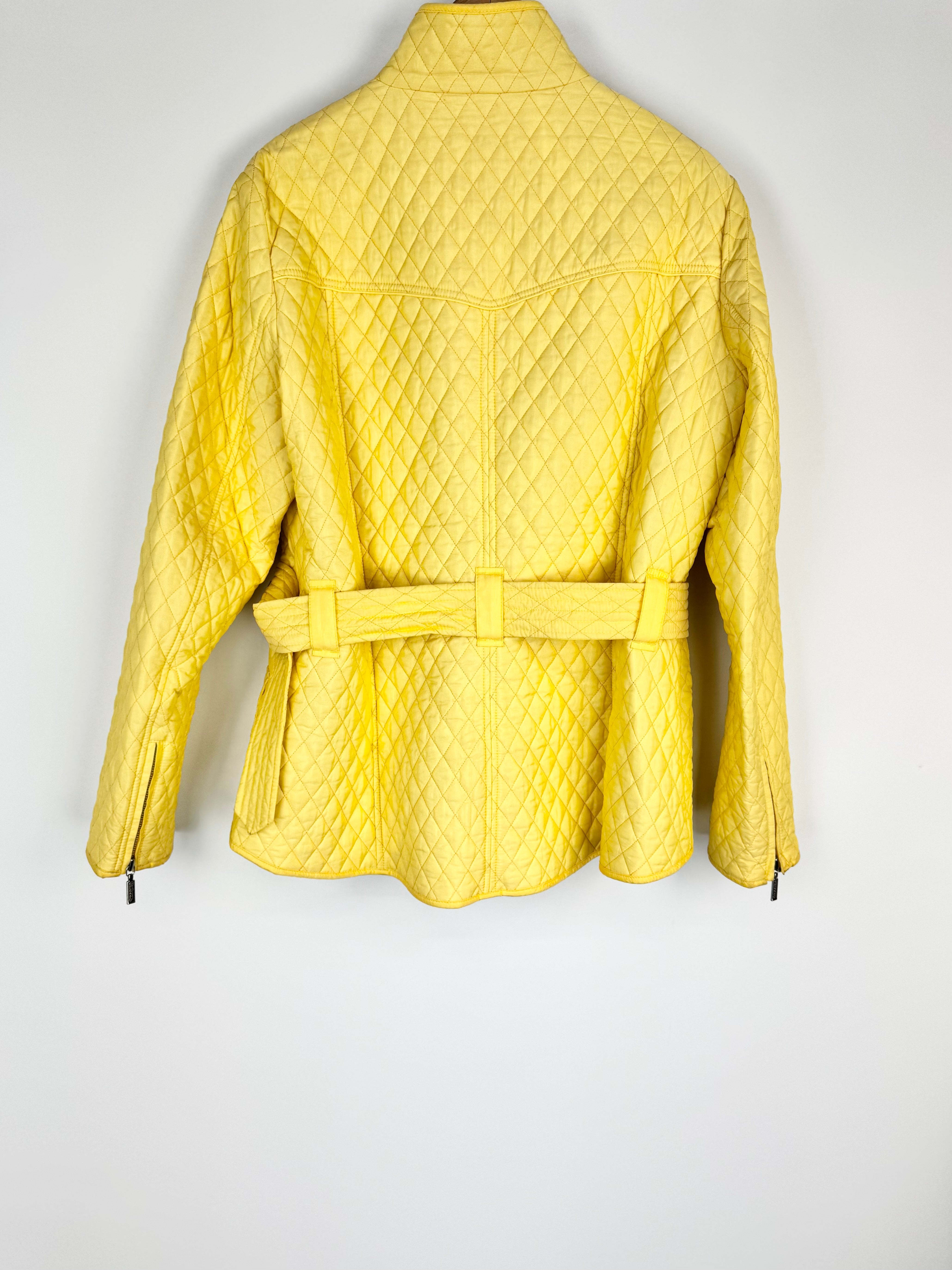 Barbour Butter Yellow Quilted Jacket - AU18