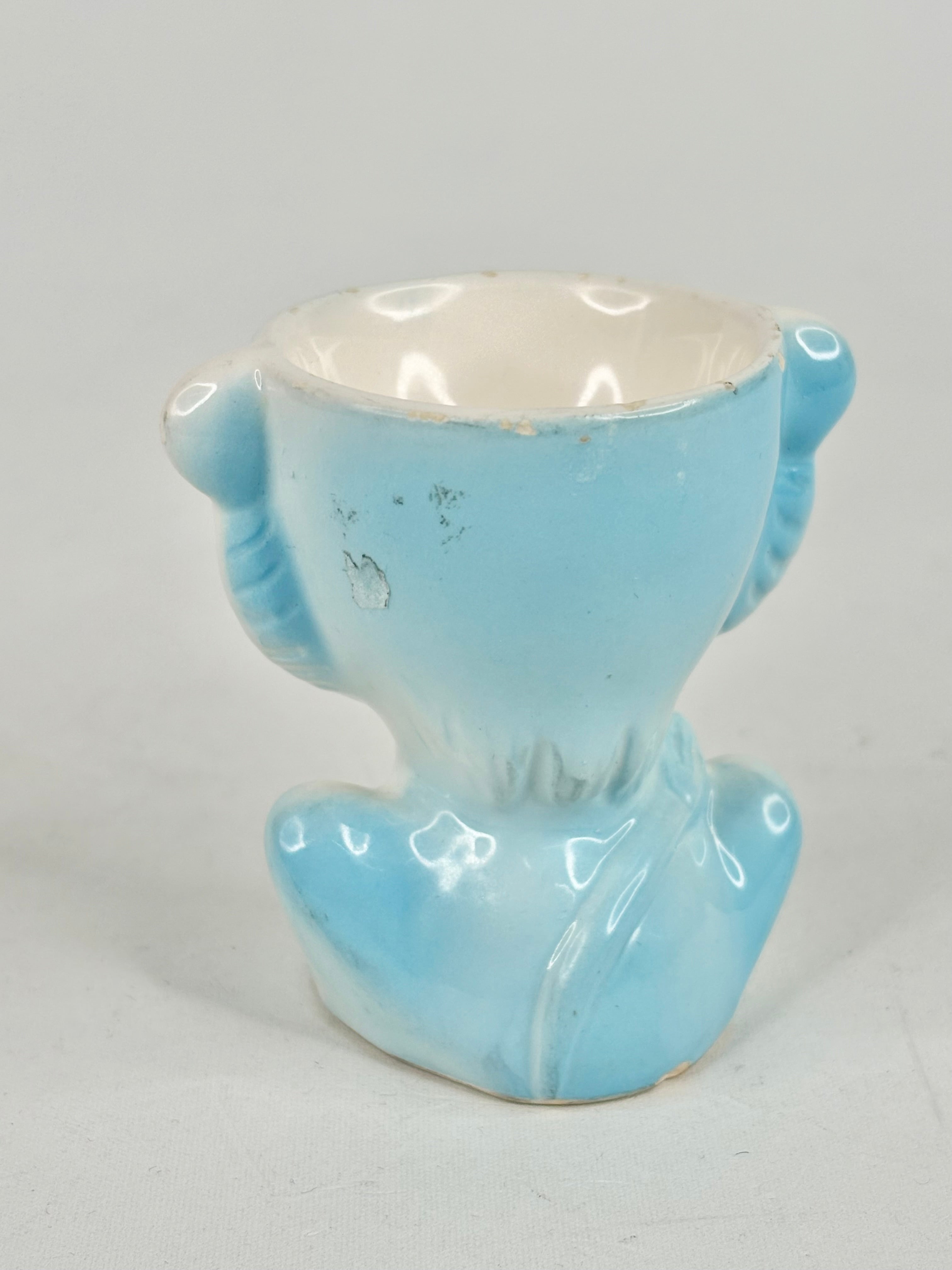 Vintage Anthropomorphic Lion Eggholder