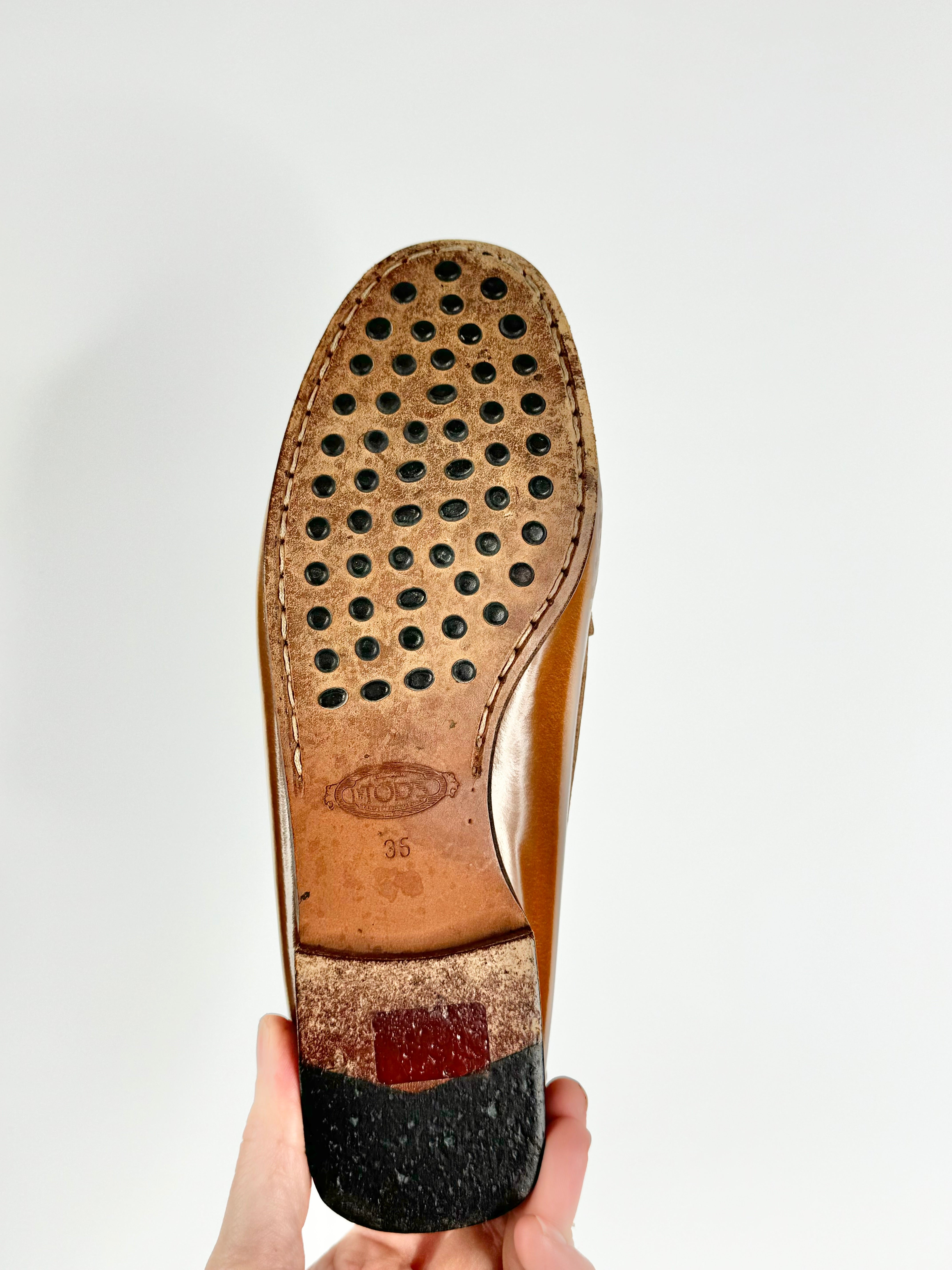 Tod's Toffee Loafers - EU35