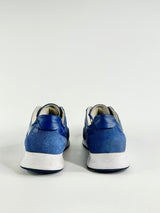 Lacoste Azure & Cobalt Leather & Suede Sneakers - EU47