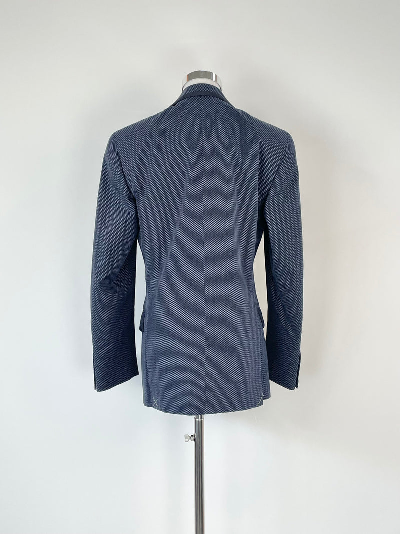 M.J. Bale Navy Blue Alphand Jacket - 38