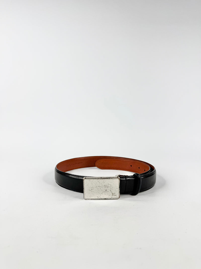 Ralph Lauren Polo Brown Leather Belt
