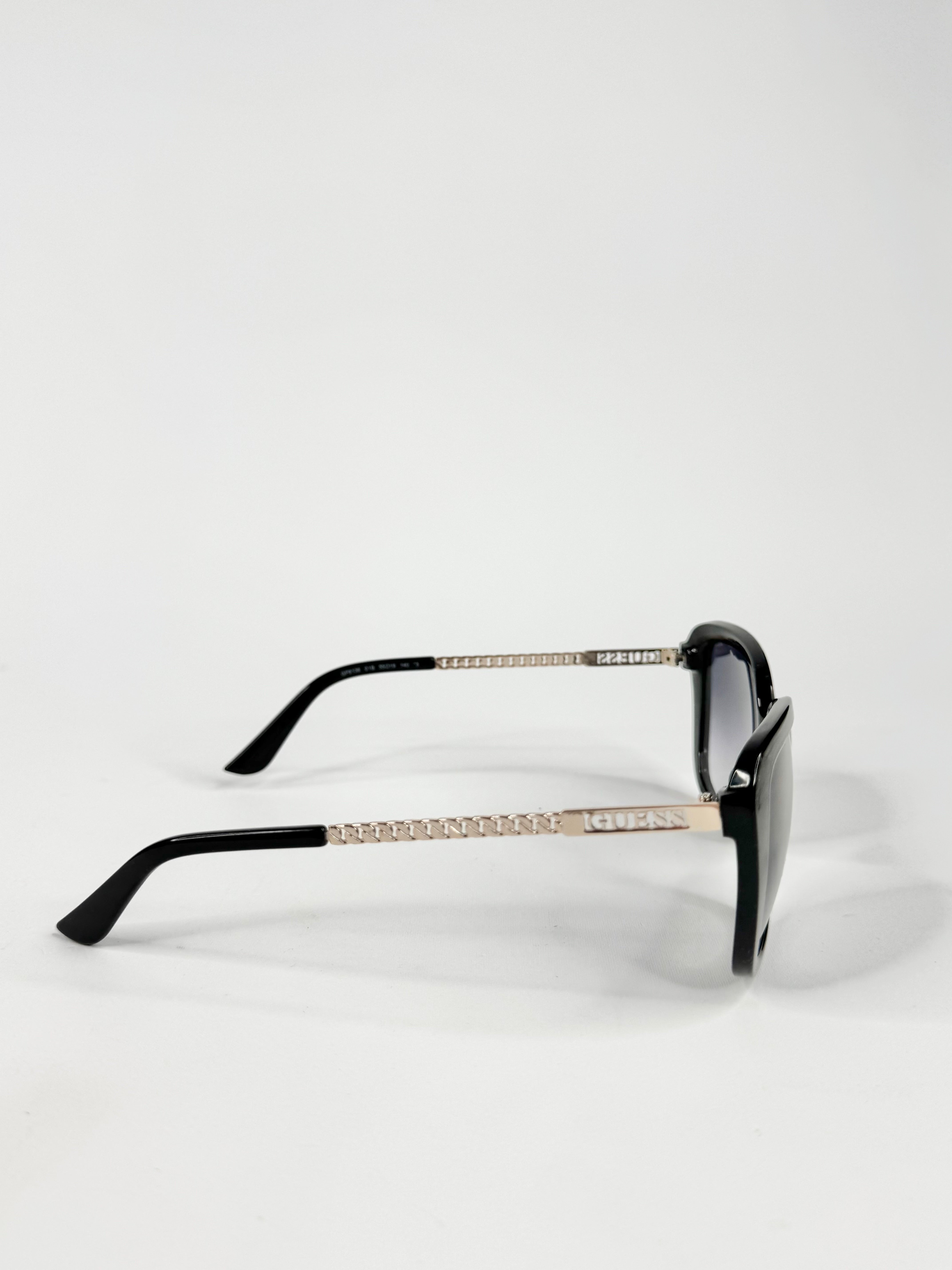 Guess Black Oversized Sunglasses