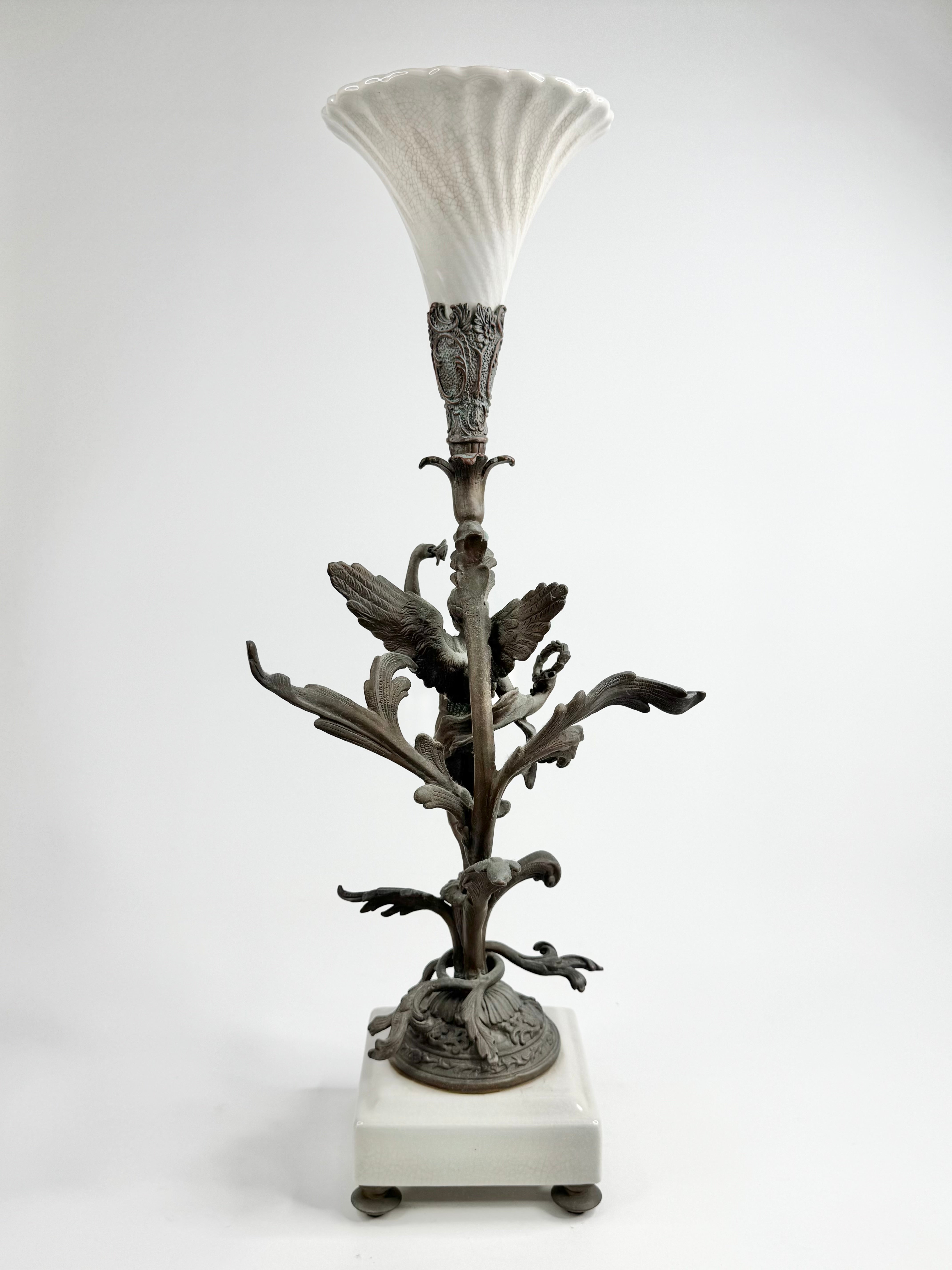 Vintage R.M. Hall Pty Ltd Limited Belle Époque Style Figural Lamps