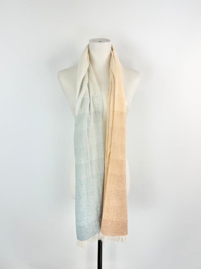 Glen Isla Light Woven Cashmere Scarf MN