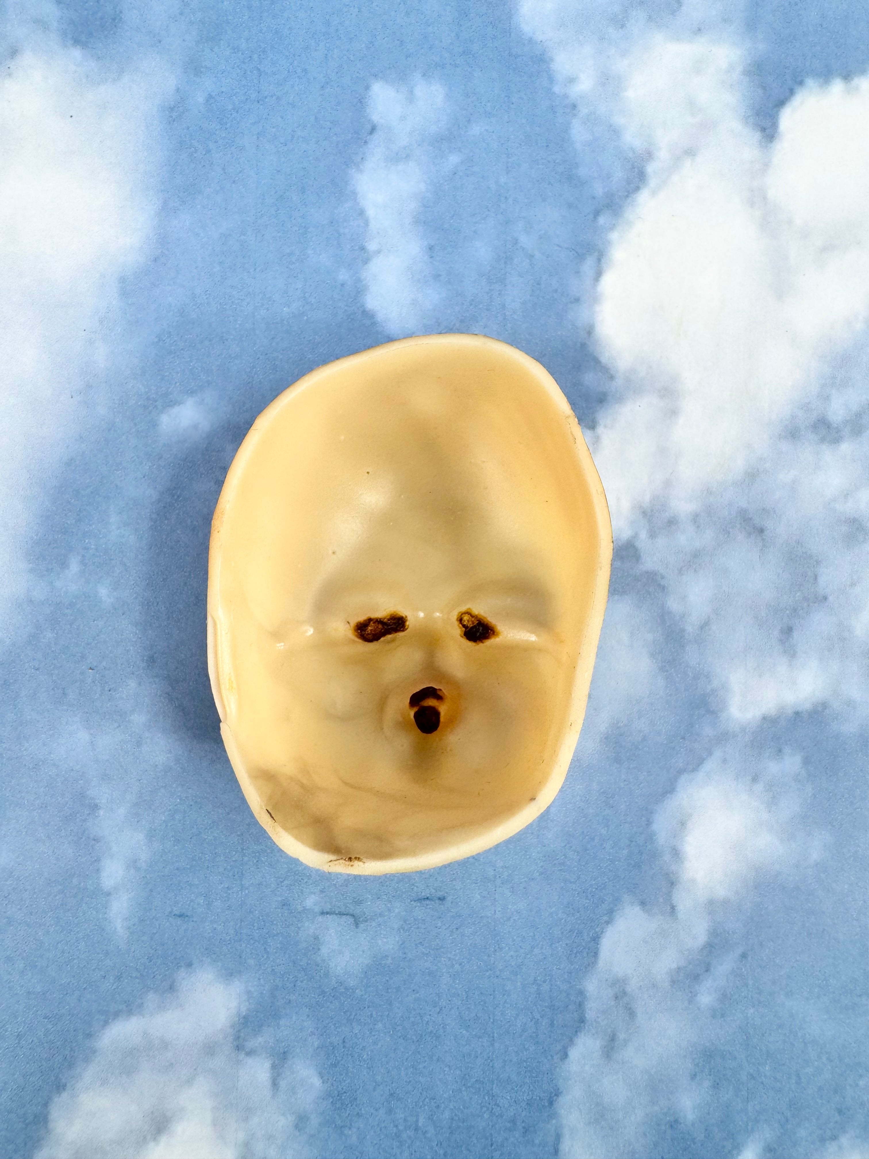 Vintage Soft Vinyl Doll Face