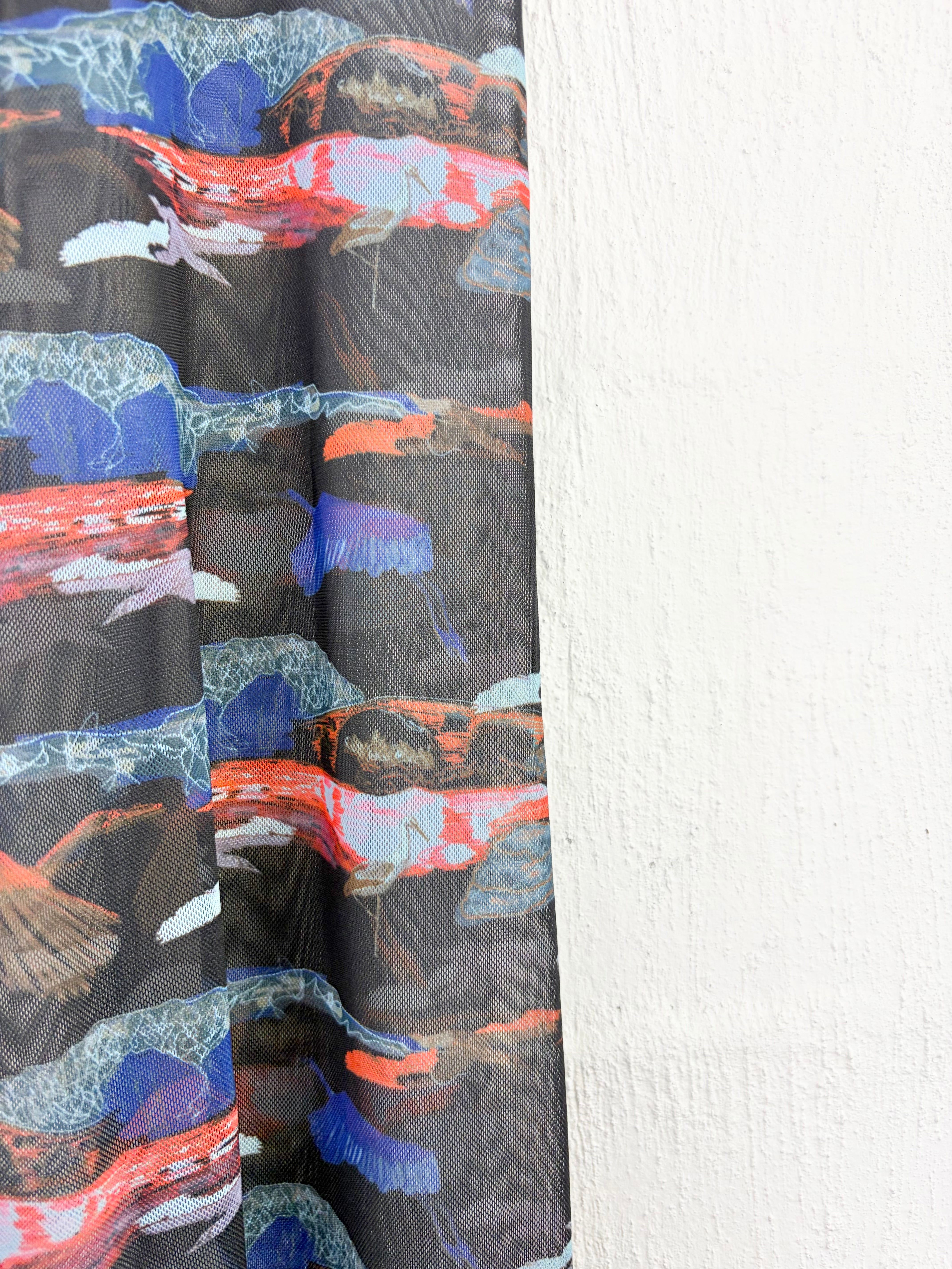 Henrik Vibskov Bird-Print Semi-Sheer Mesh Leggings - AU8/10