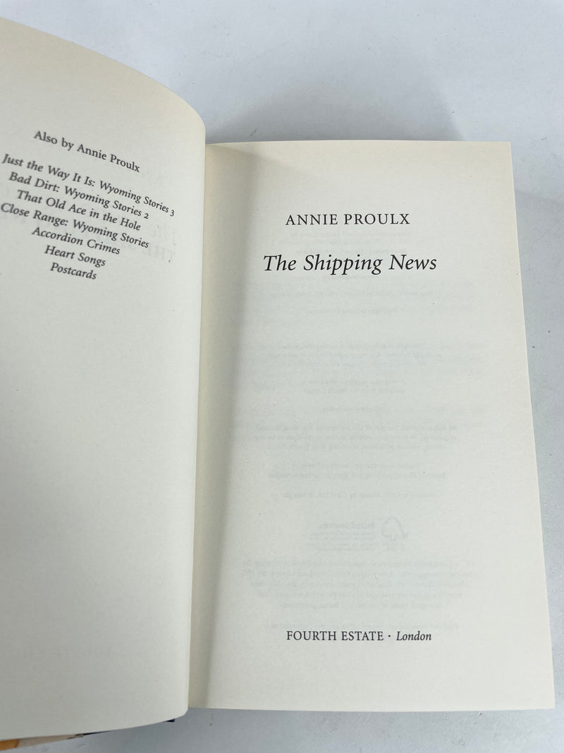 2009 Limited Edition Hardcover The Shipping News - Annie Proulx
