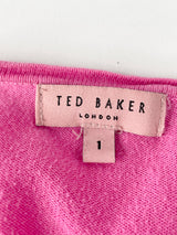 Ted Baker Pink Knit Romany Cardigan - AU8