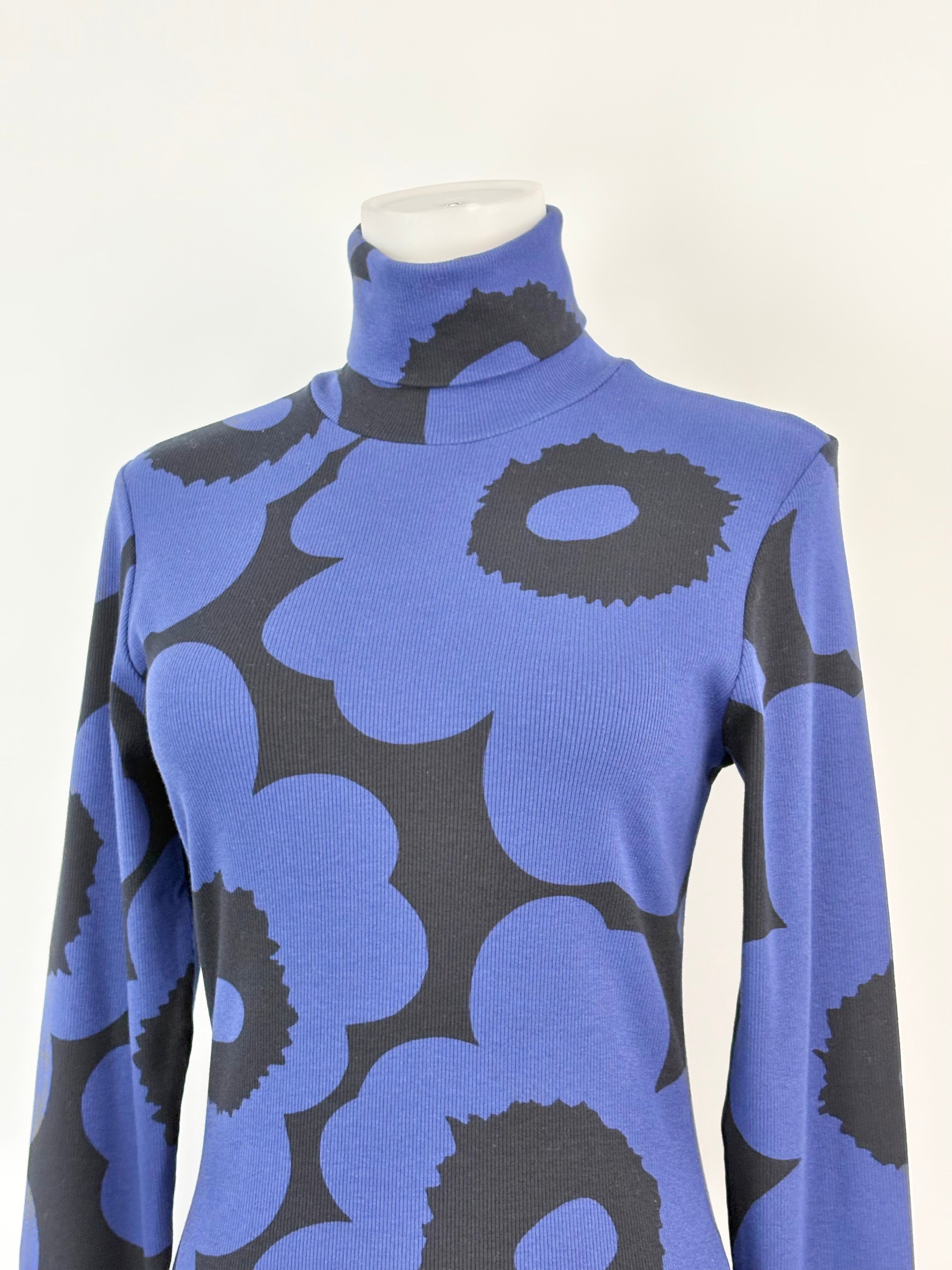 Marimekko 'Emali Unikko' Turtle Neck Top - AU10/12