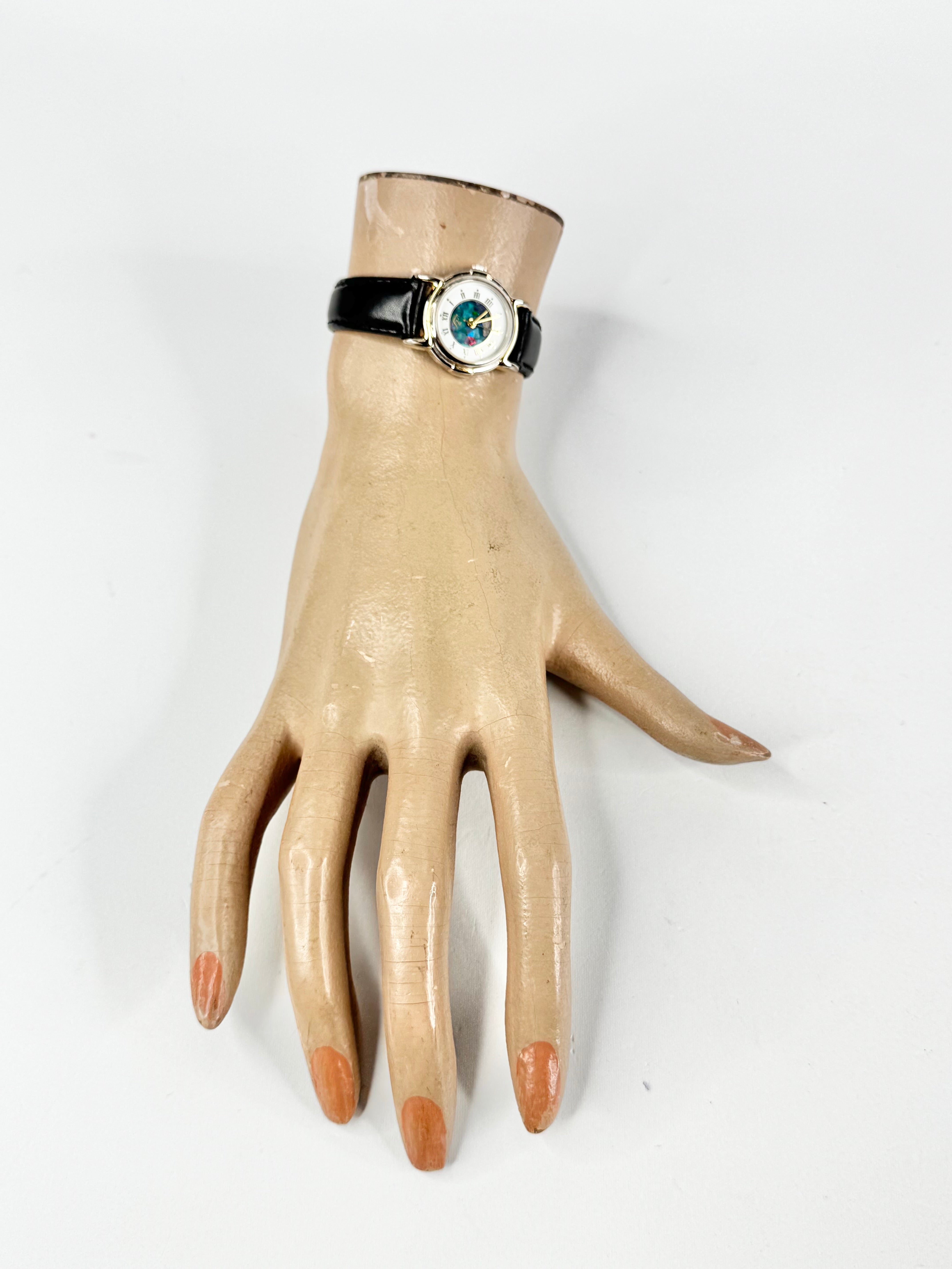 Vintage Opaland Opal Face Watch