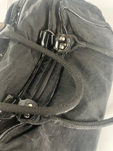 Mimco 'Lucid' Black Synthetic Baby Bag