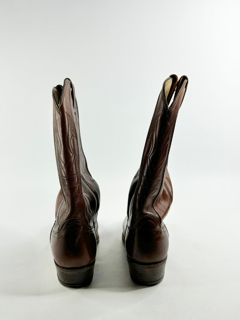 Vintage Dan Post Cowboy Boots - 7