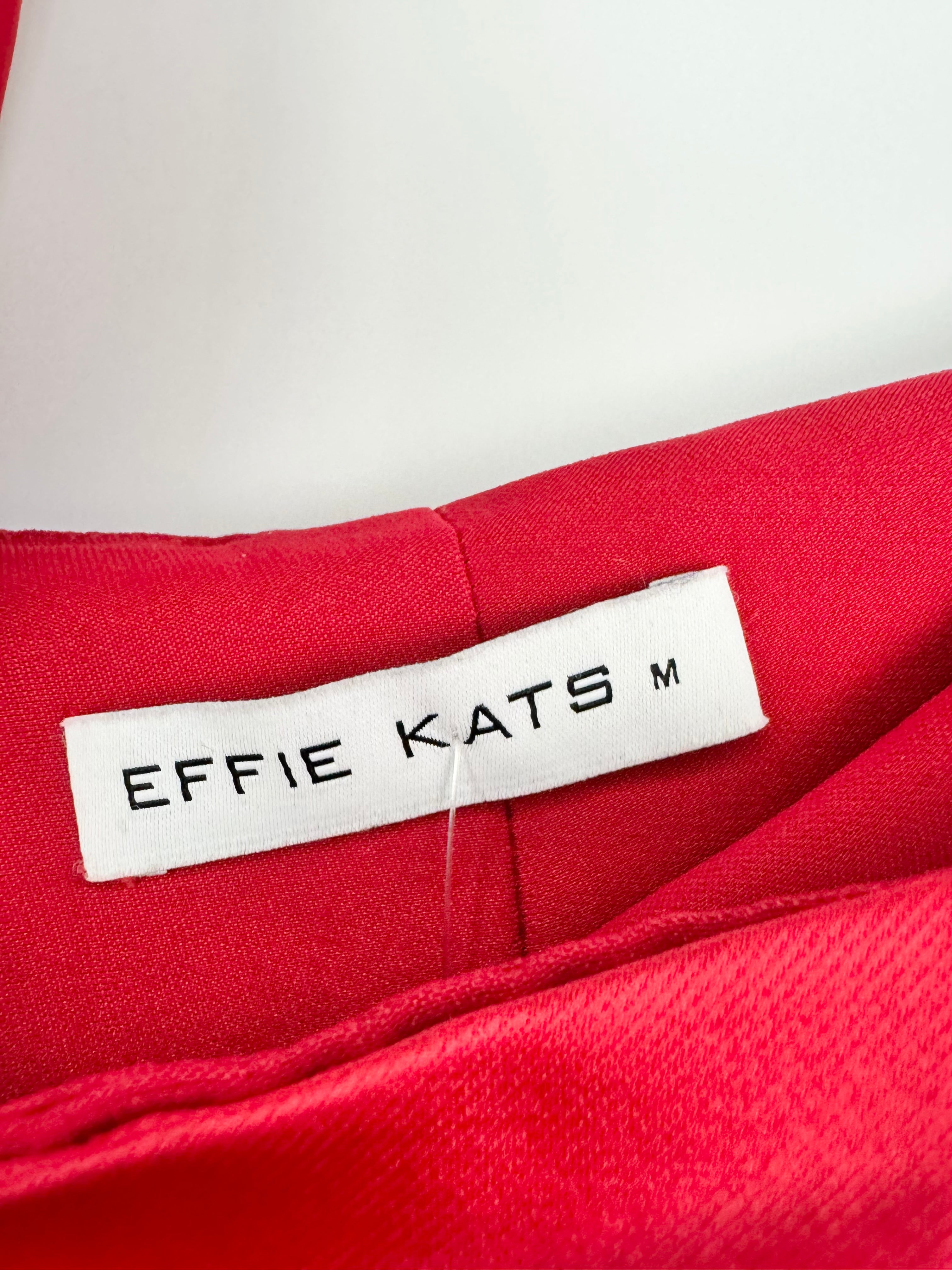 Effie Kats Satin Maxi Gown - AU10