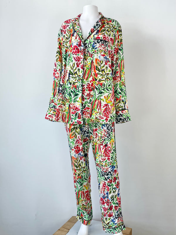 Masini & Chern Multicolour Floral Pyjama Set - L