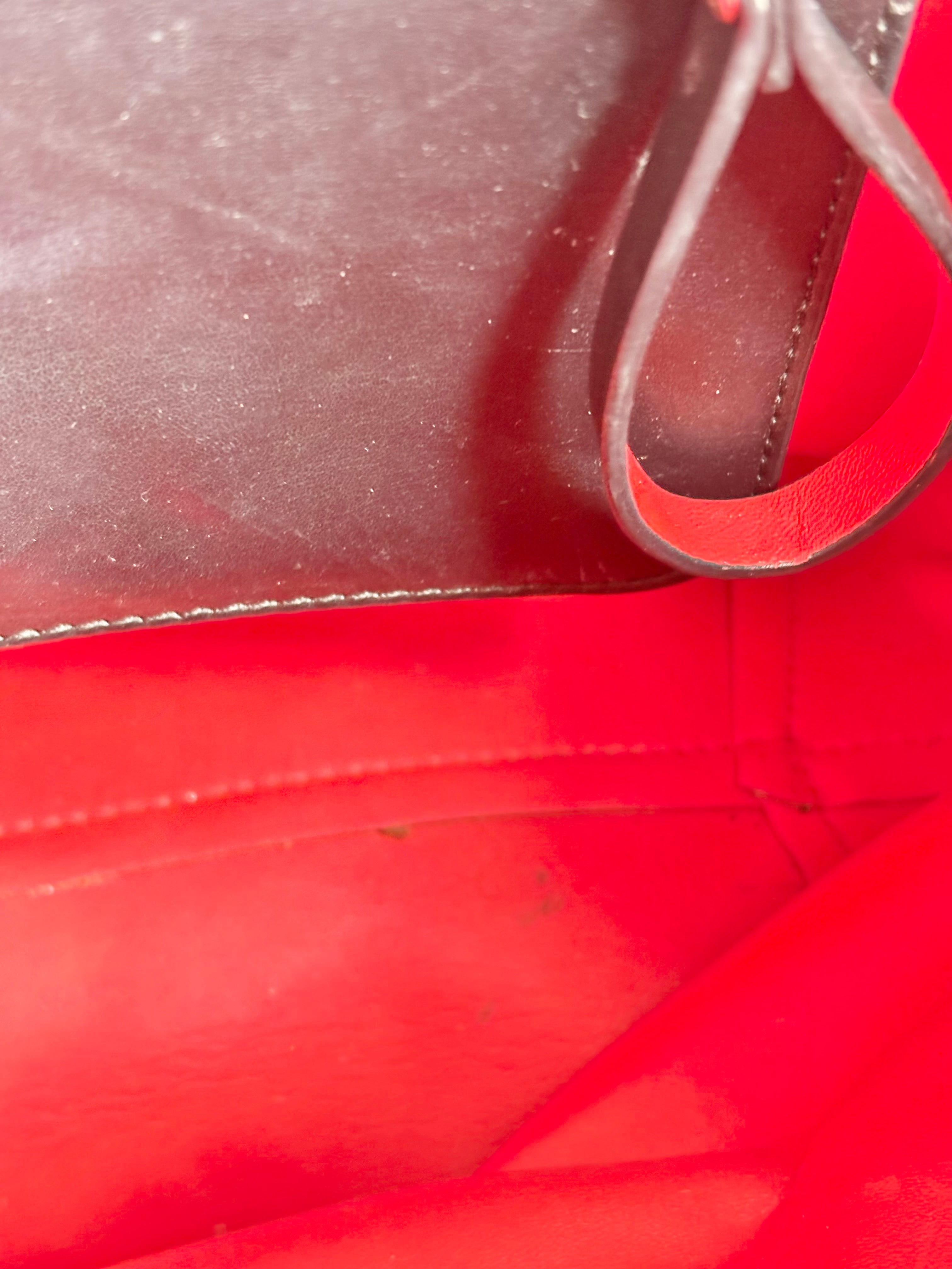 Mansur Gavriel Smooth Black Leather Backpack