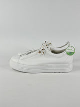 Paul Green White Leather 'Polten' Sneakers - EU43