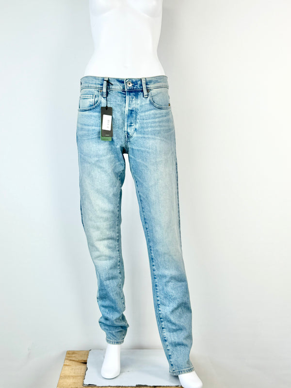 G-Star Raw Blue Sun Faded Waterside Slim Jeans NWT - 30