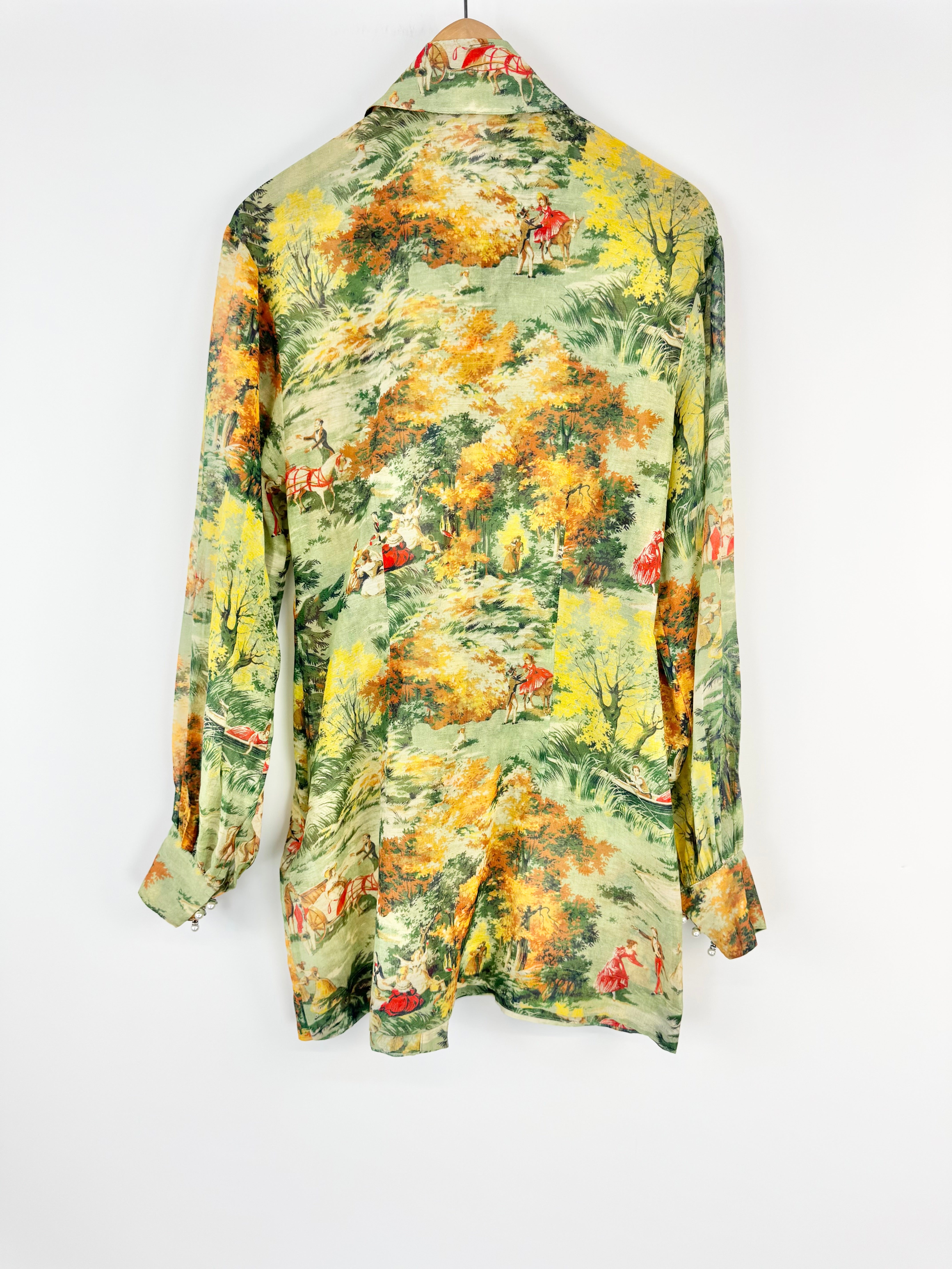 Alice McCall 'Strange Dreams' Silk Blend Shirt Dress - AU8