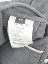 Ellery Black Denim High-Rise Flared Jeans - 28