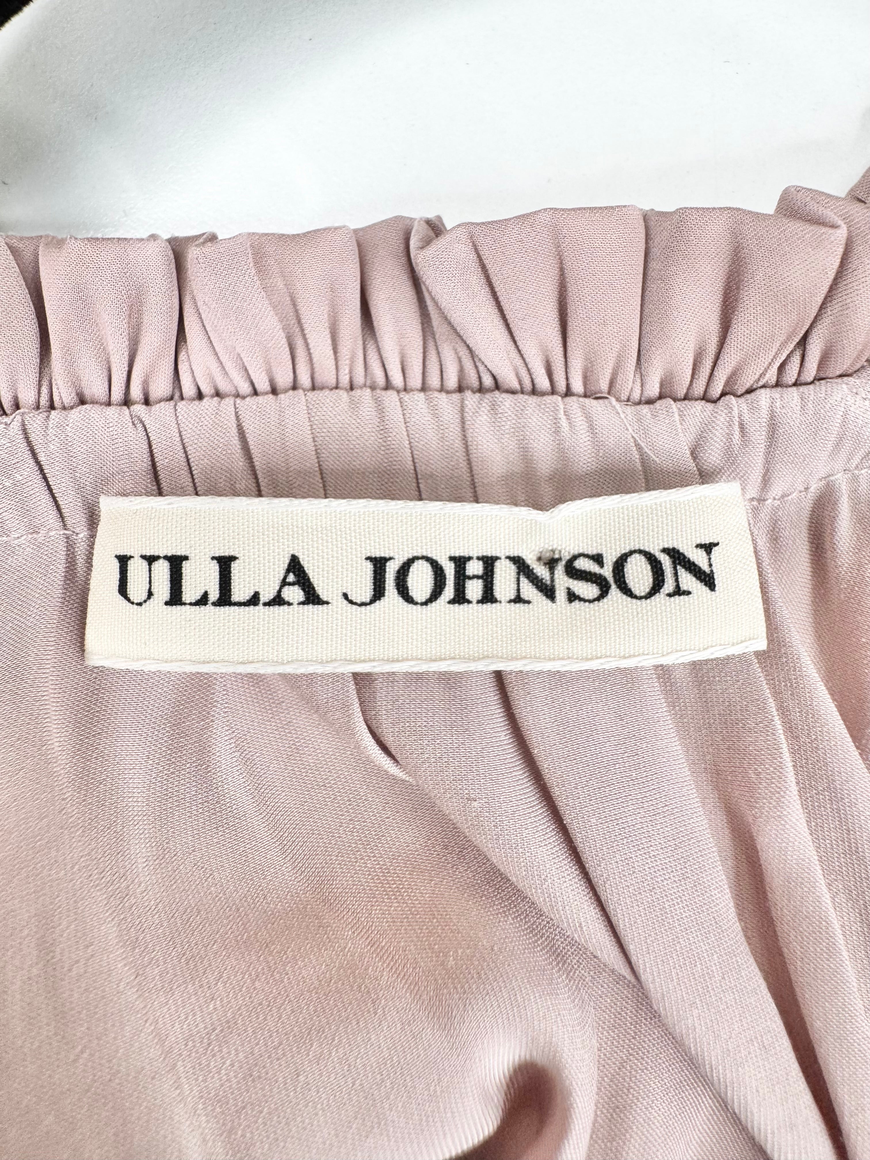 Ulla Johnson Blush Frilled Sleeveless Top - AU10