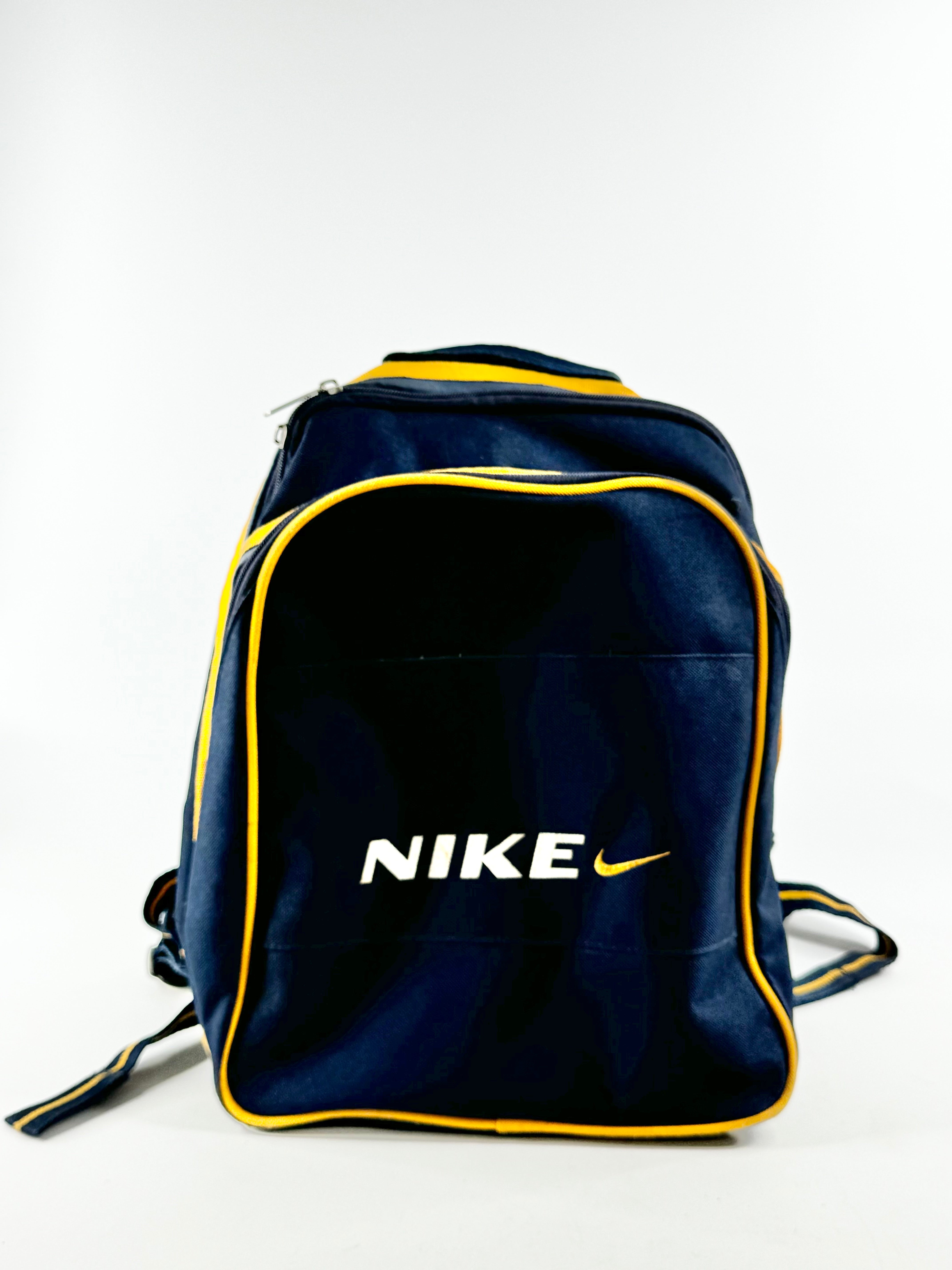 Vintage Nike Blue & Yellow Backpack