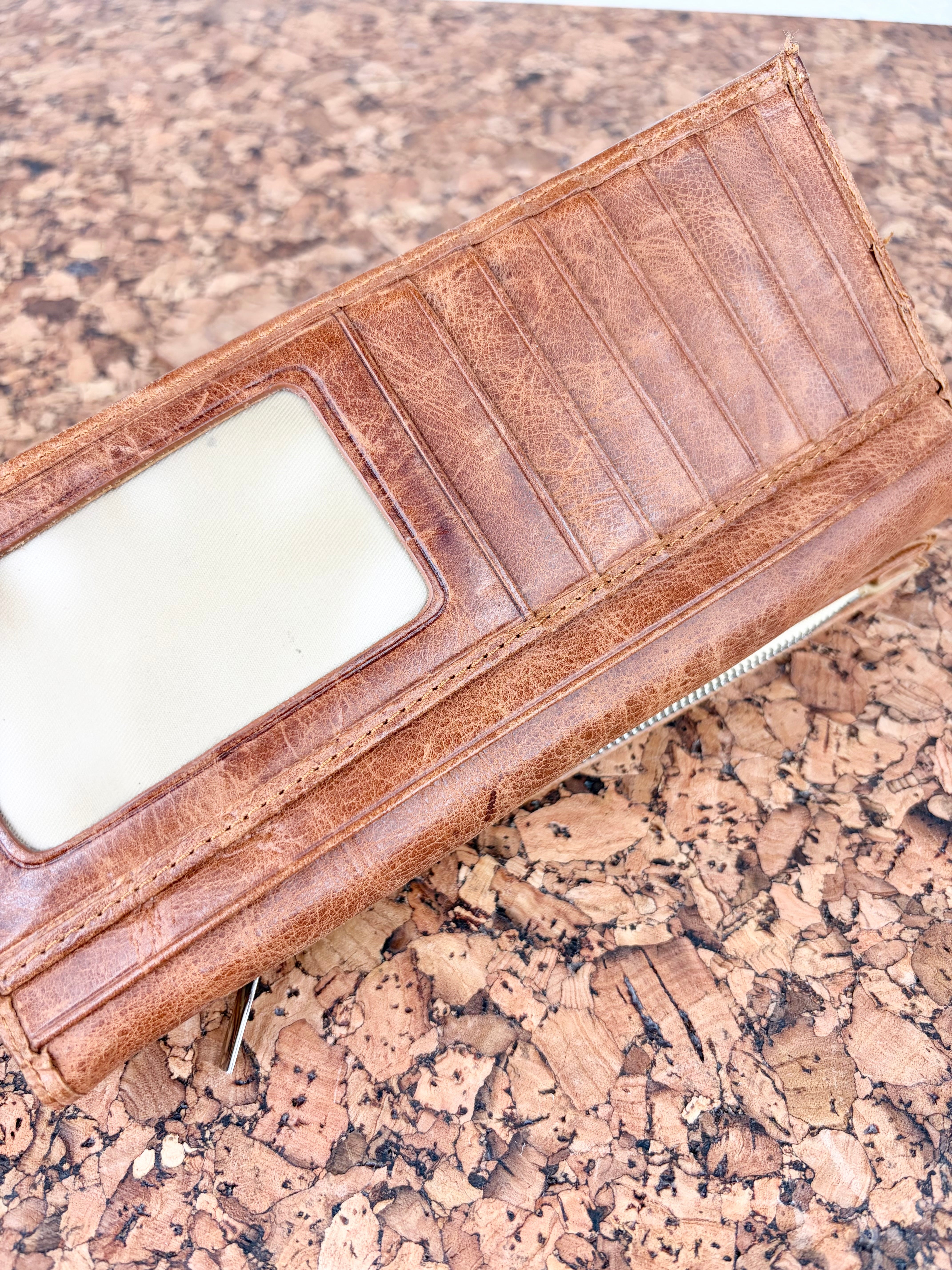 Jimmy Choo Tan Leather Wallet
