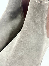 R.M. Williams Ash Suede Chelsea Boots - 9G