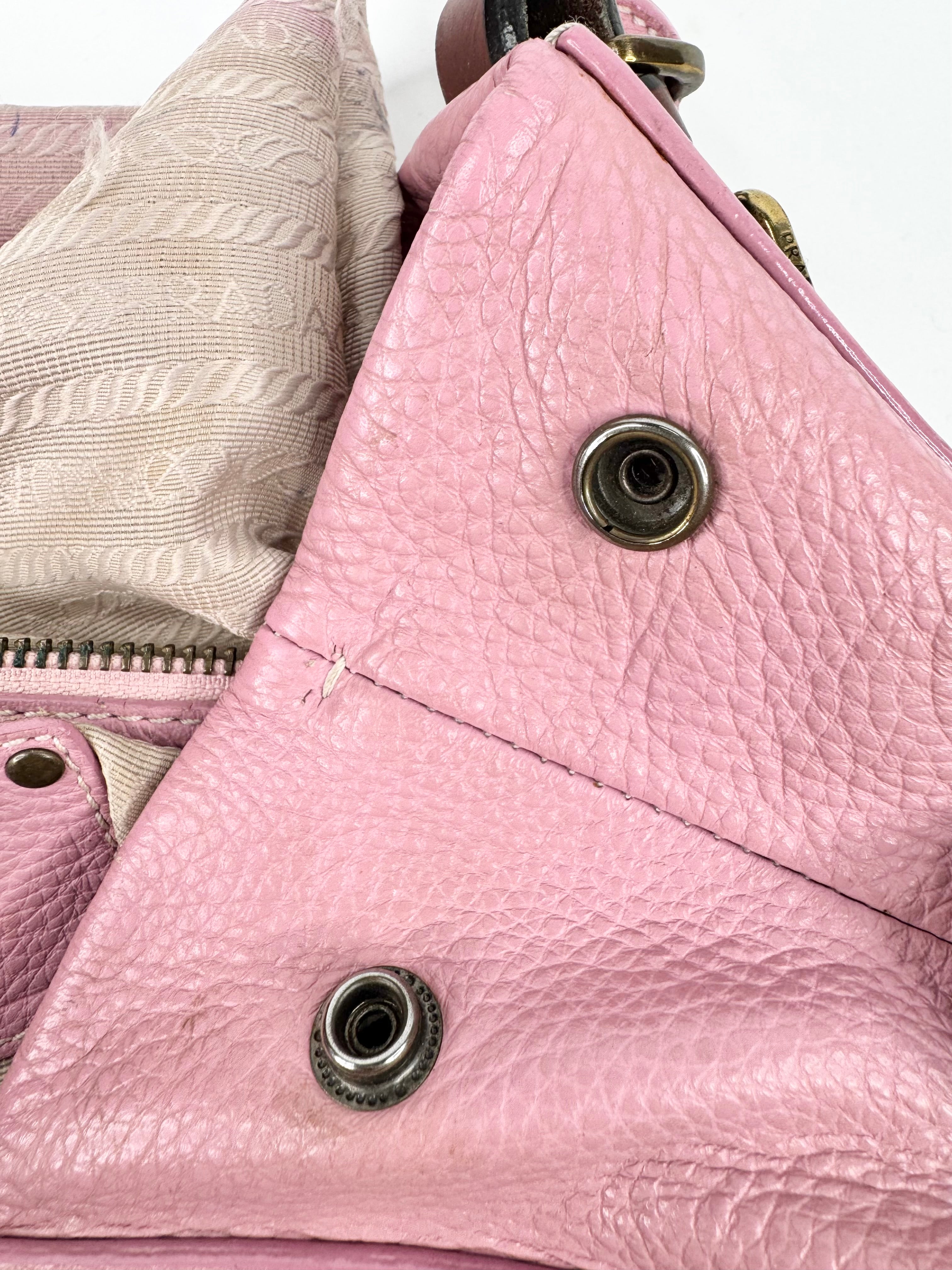 Prada Blossom Pink Hobo Bag