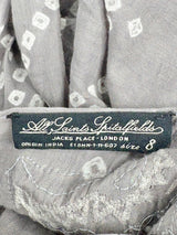 All Saints Spitalfields Black & Grey Jewel-Embellished 'Narnia' Dress - AU8