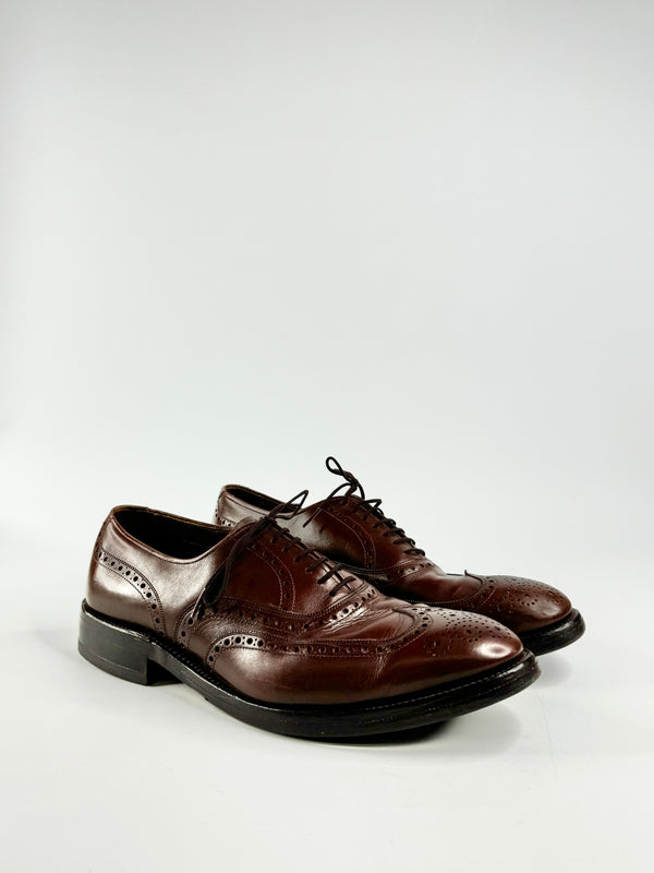 Allen Edmonds Tobacco Brogues - 10.5