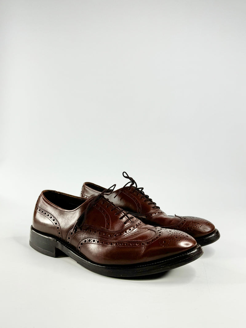 Allen Edmonds Tobacco Brogues - 10.5