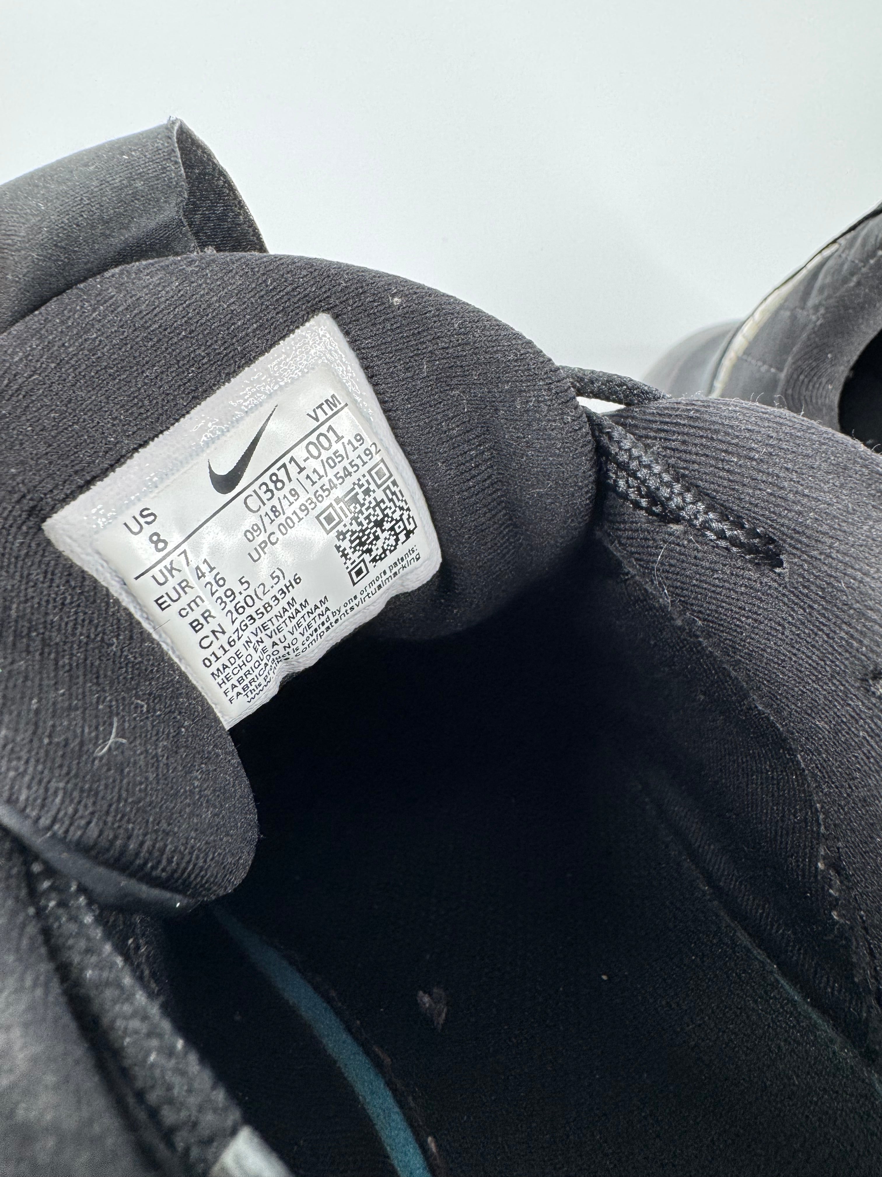 Nike MX-720-818 Black Sneakers - EU41