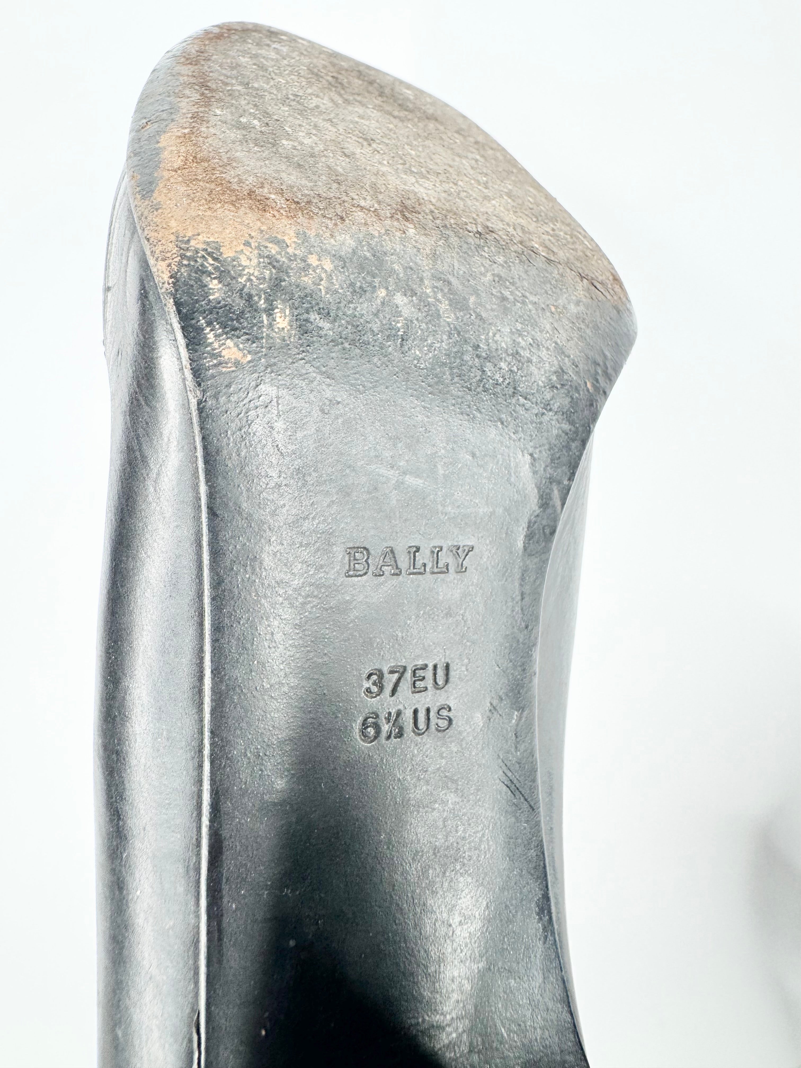 Vintage Bally Black High Heels - EU37