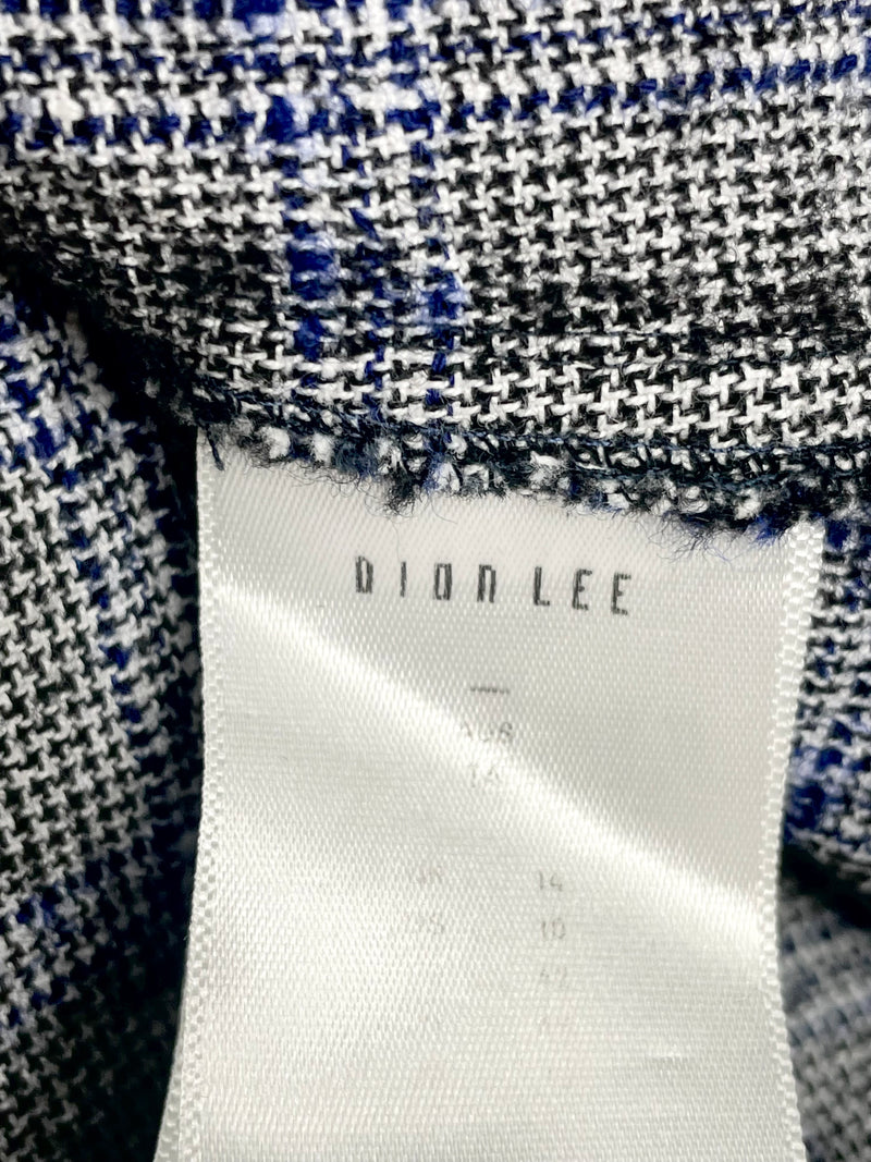 Dion Lee Tweed Wool-Blend Mini Skirt - AU14